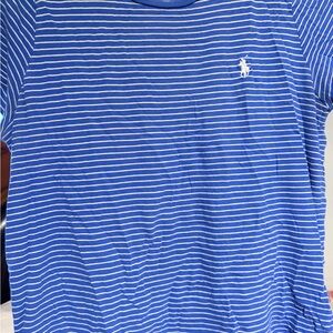 Polo by Ralph Lauren Blue Striped Short Sleeve Tee
